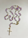 Lavender Heavenly Grace Rosary