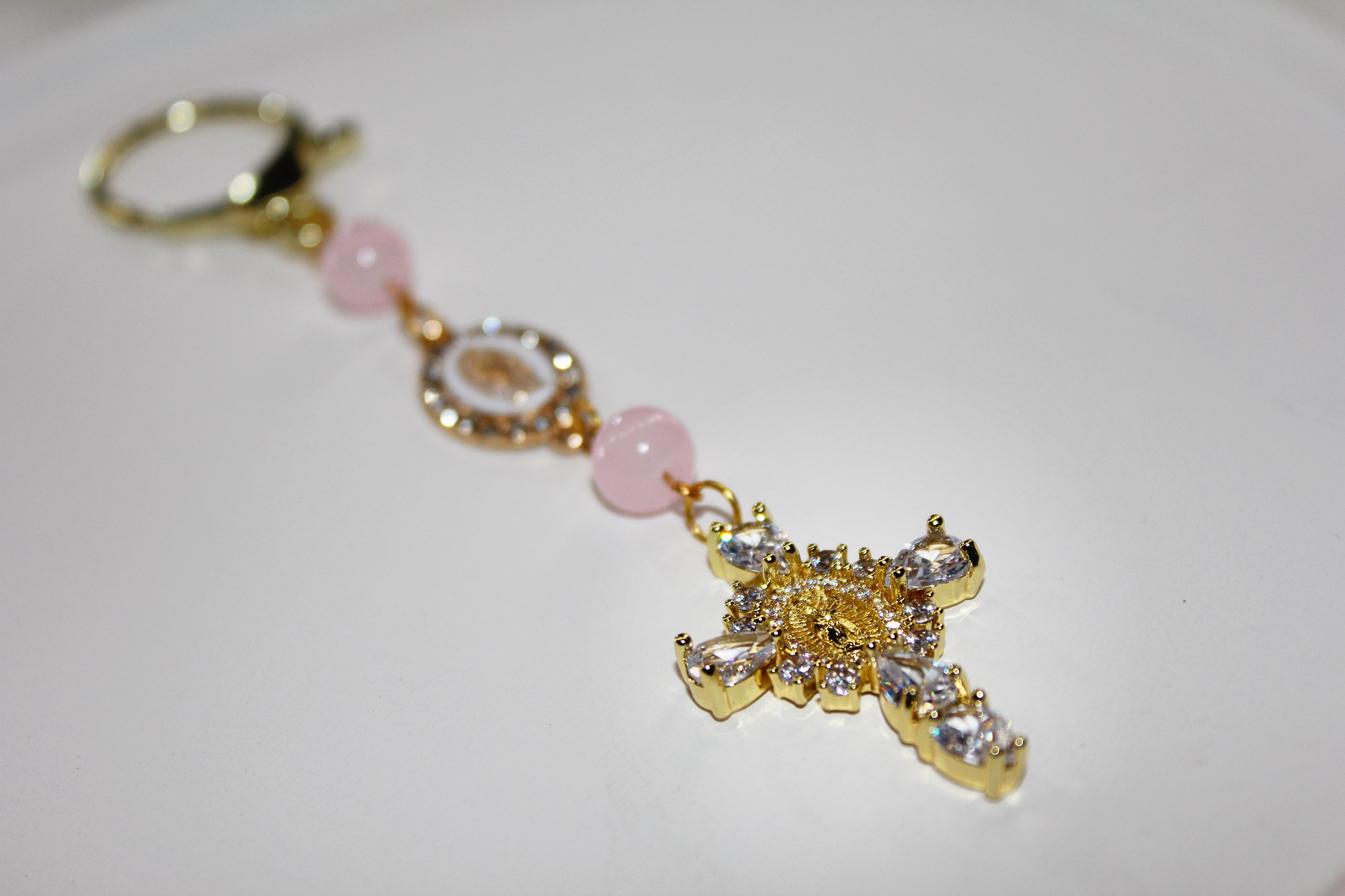 Blush Devotion Keychain