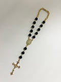 Onyx Madonna Car Rosary