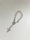 Pink Devotion Mini Rosary