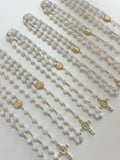 Cracked Agate Stone Full Rosary