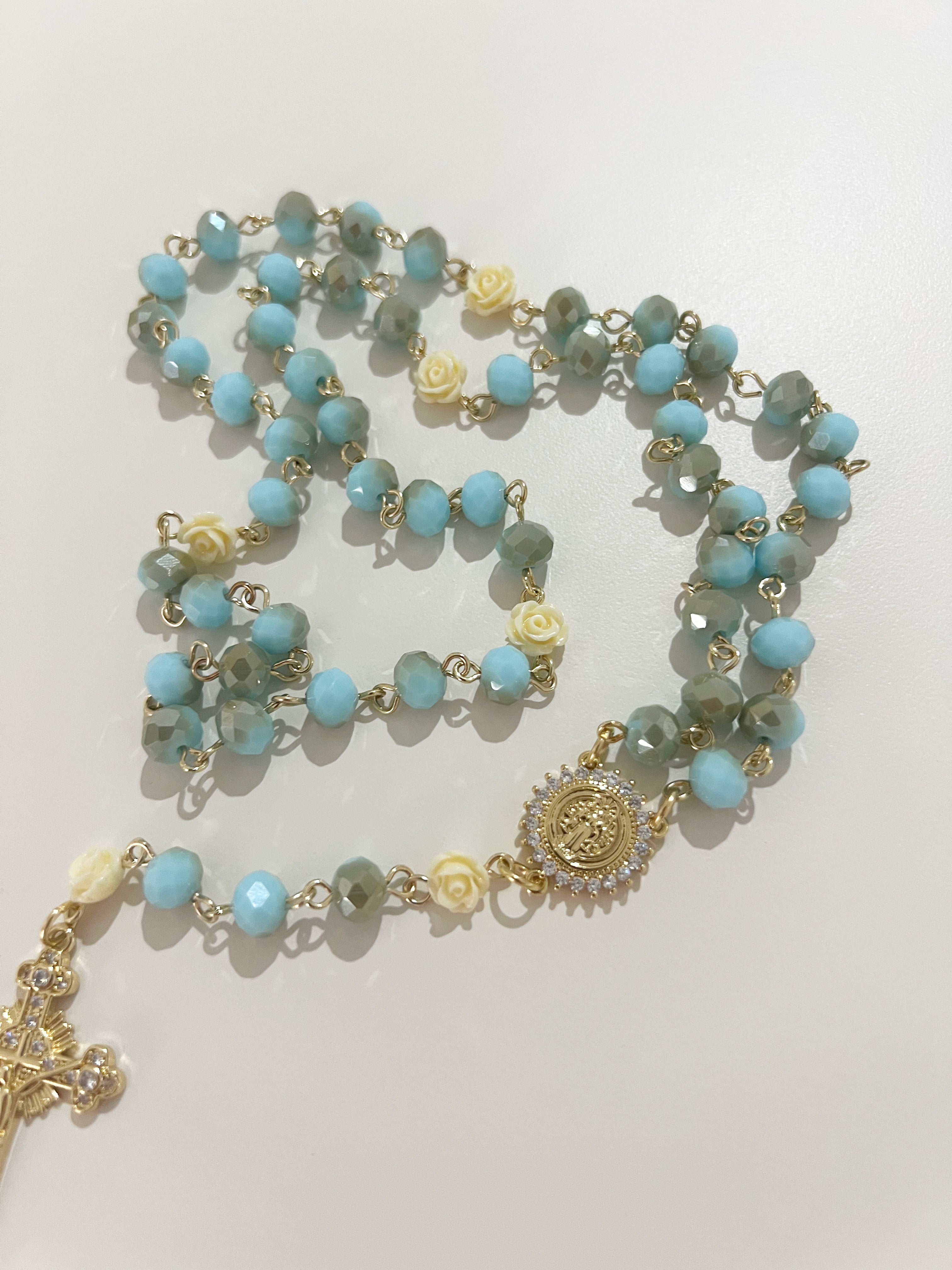 Blue Aurelia Full Rosary