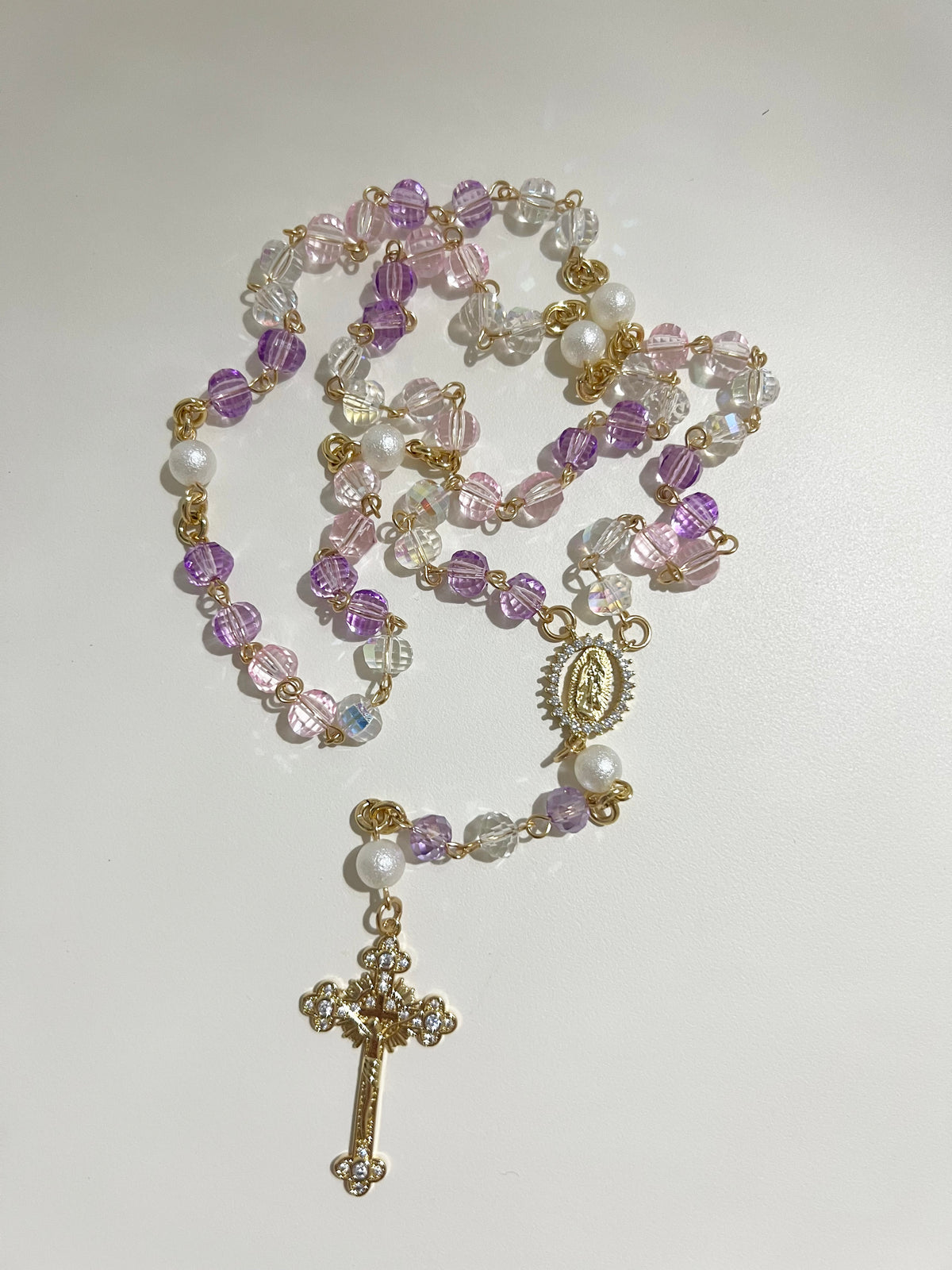 Violet Devotion Rosary