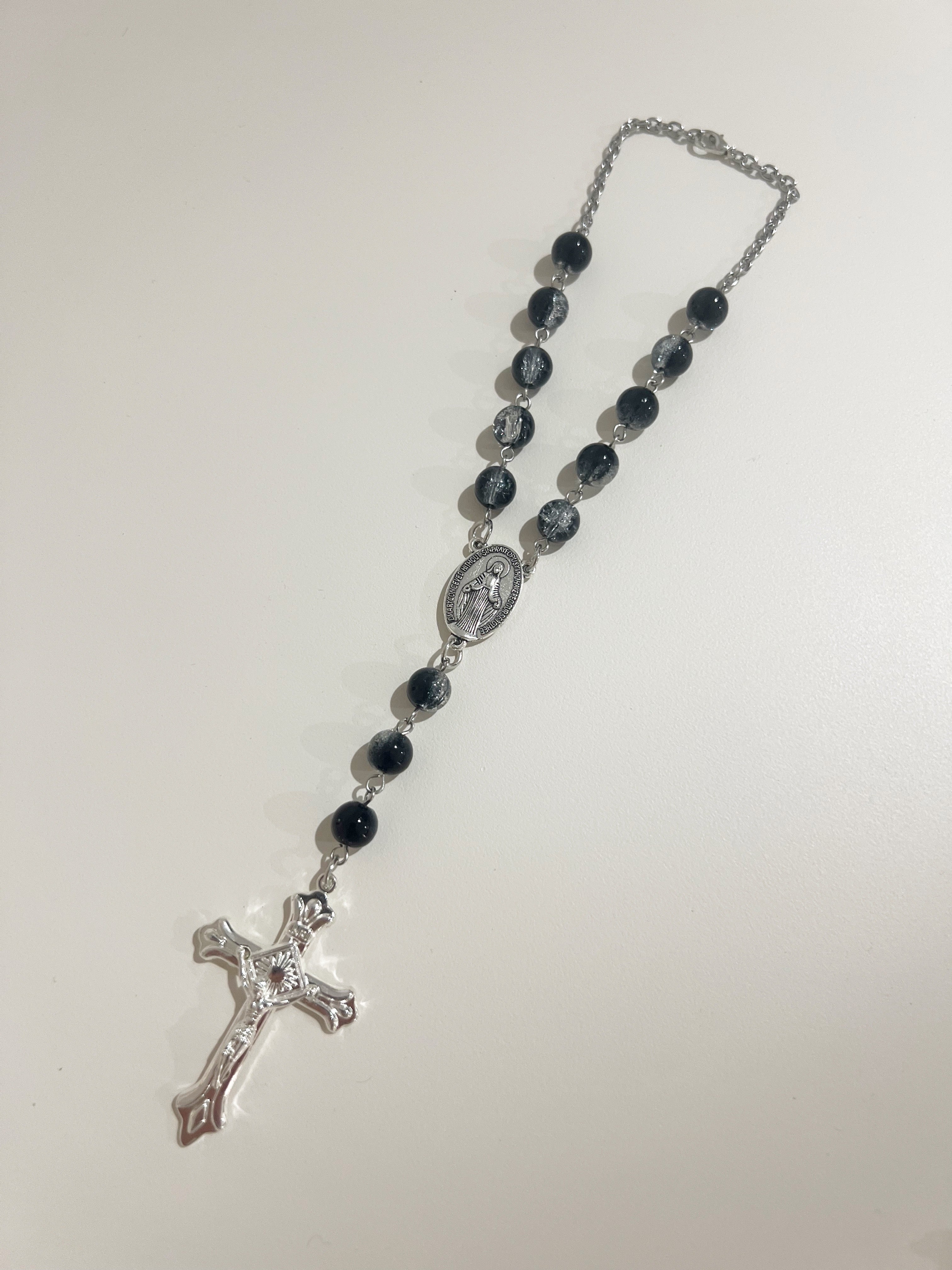 Midnight Grace car rosary