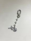 Silver Marian Grace Keychain