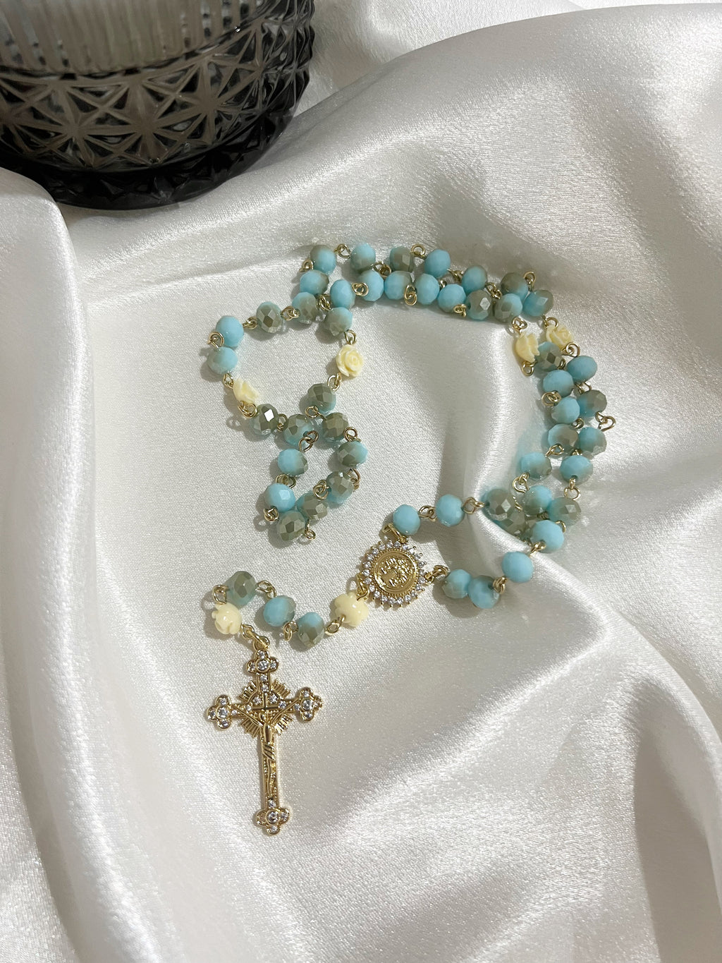 Blue Aurelia Full Rosary