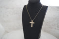 The Lumen Christi Cross Necklace (Gold)