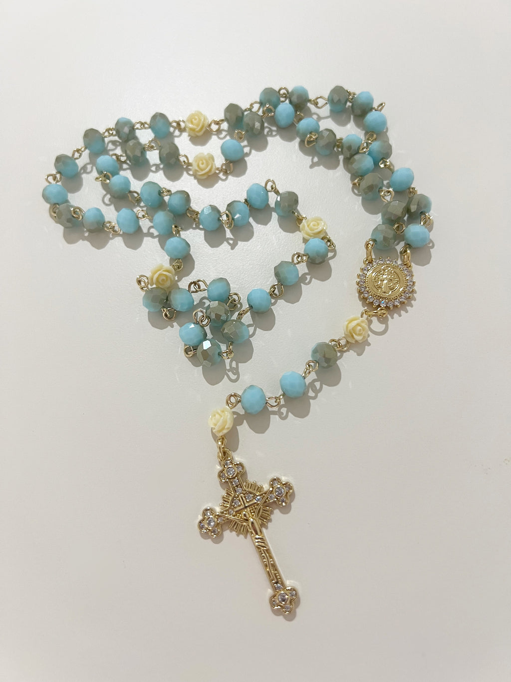 Blue Aurelia Full Rosary