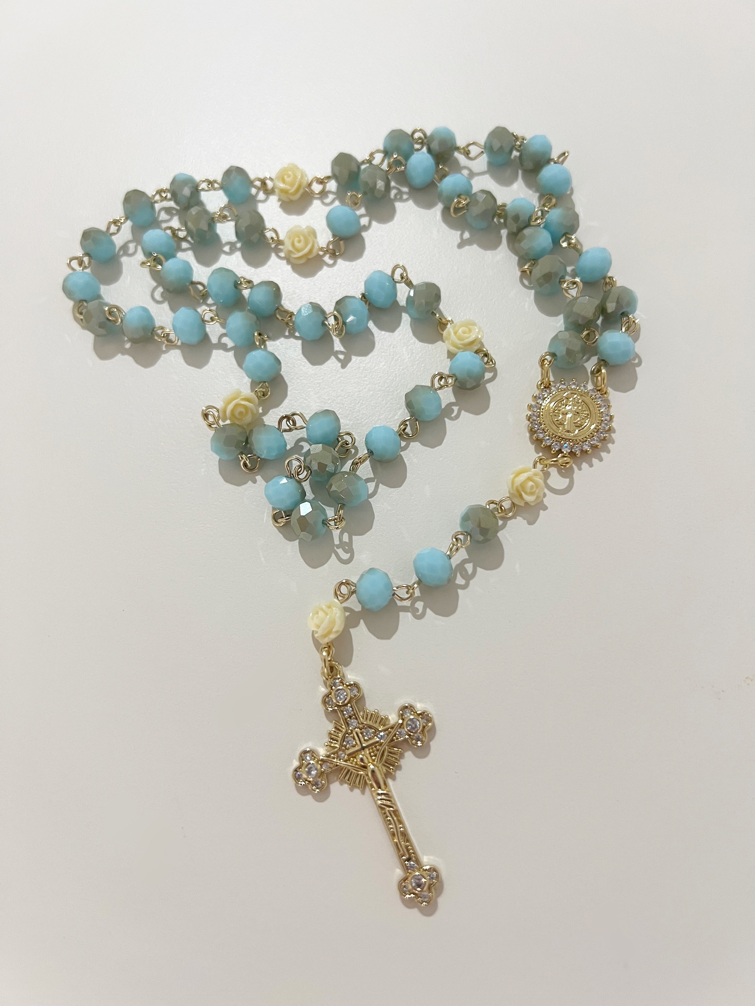 Blue Aurelia Full Rosary