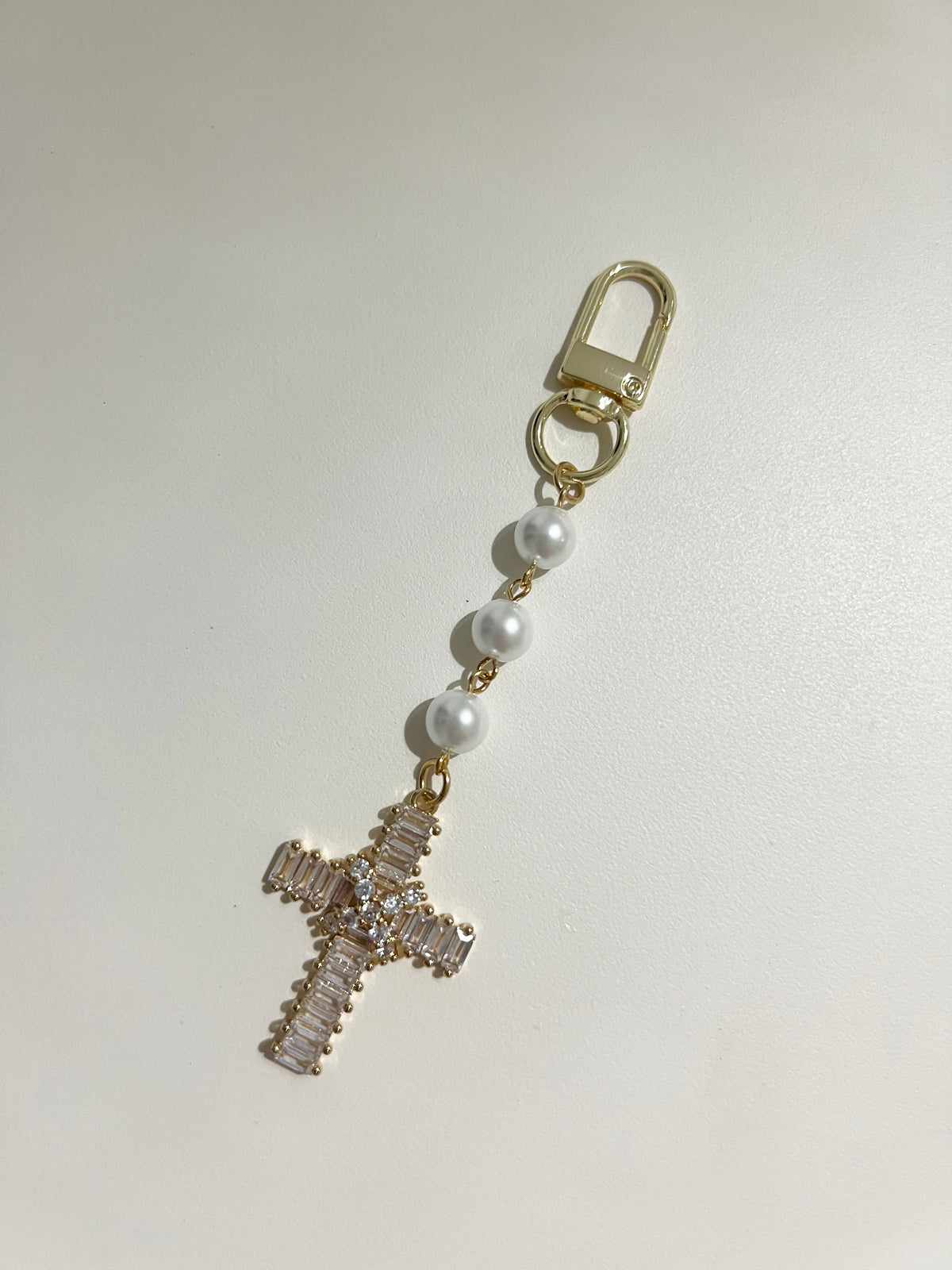 Gilded Faith Keychain