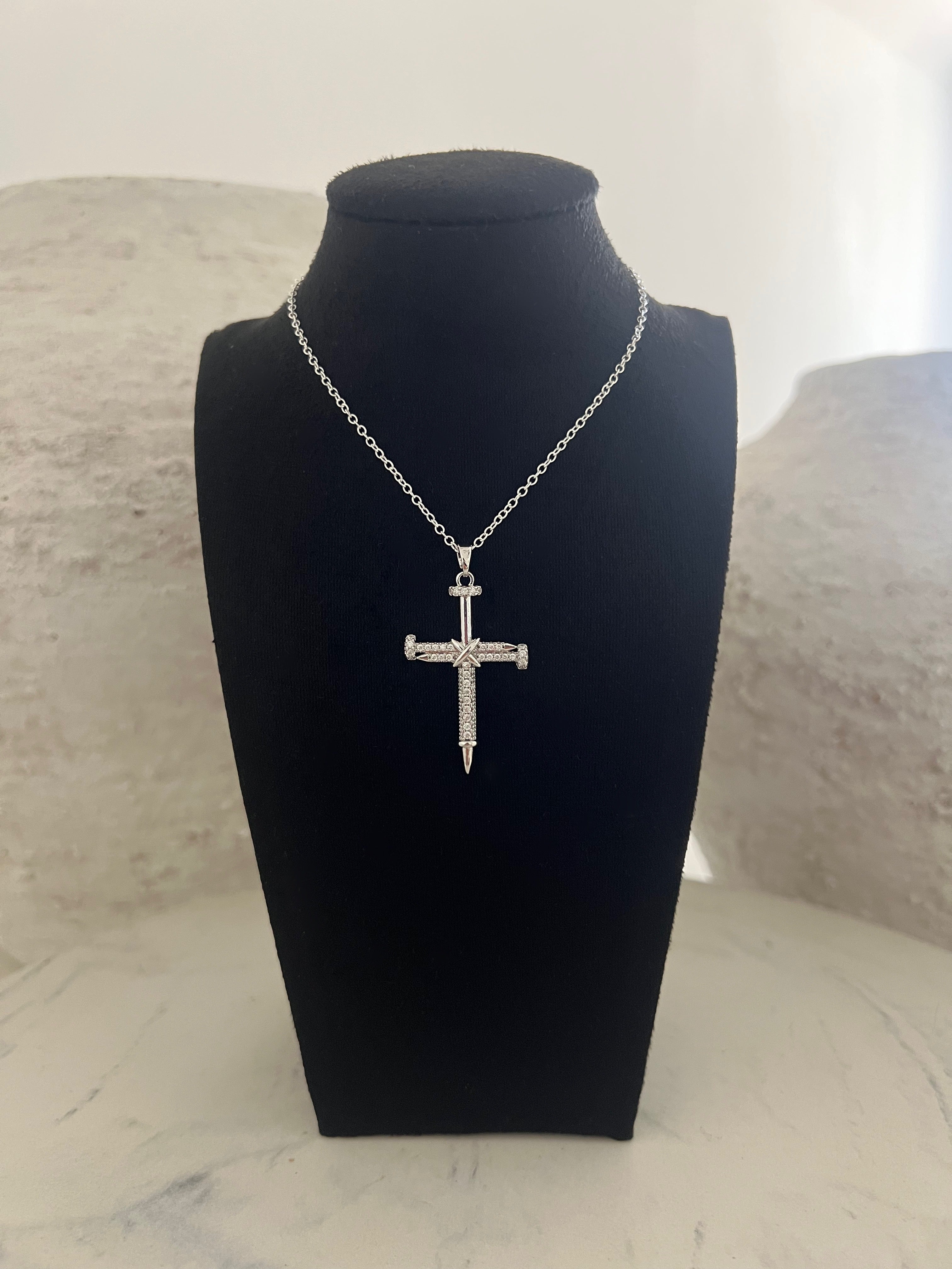 The Crucis Lux Necklace (Silver)