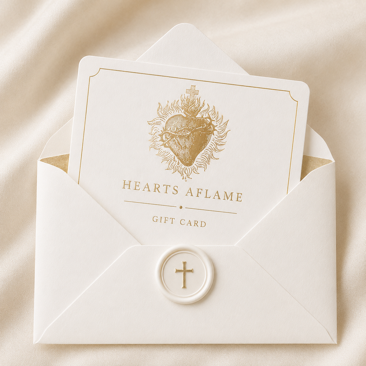Hearts Aflame Gift Card